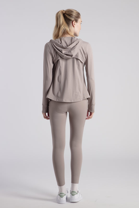 Hooded Jacket Zip Easy & Soft